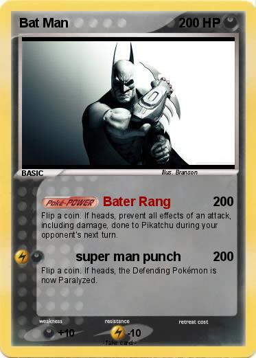 Pokemon Bat Man