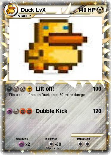Pokemon Duck LvX