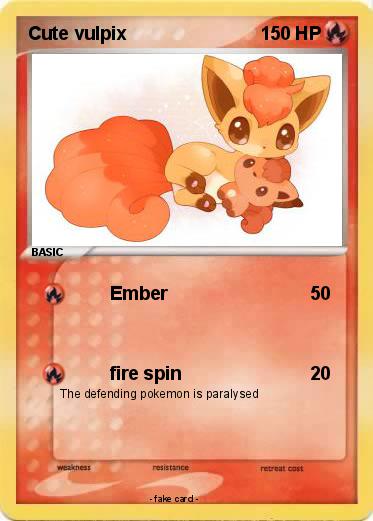 Pokemon Cute vulpix