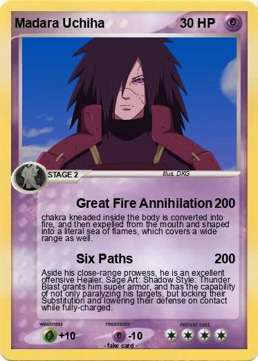 Pokemon Madara Uchiha