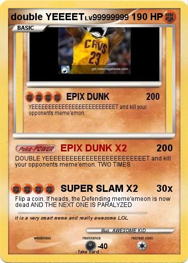 Pokemon double YEEEET