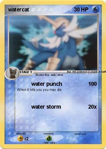 Pokemon watercat