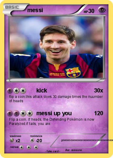 Pokemon messi