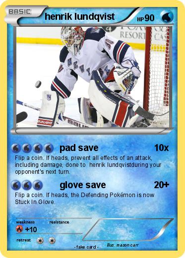 Pokemon henrik lundqvist
