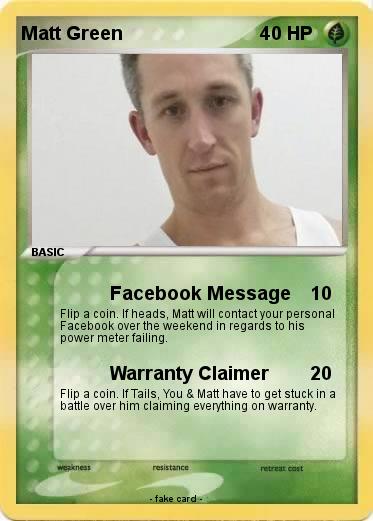 Pokemon Matt Green