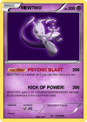 Pokemon MEWTWO