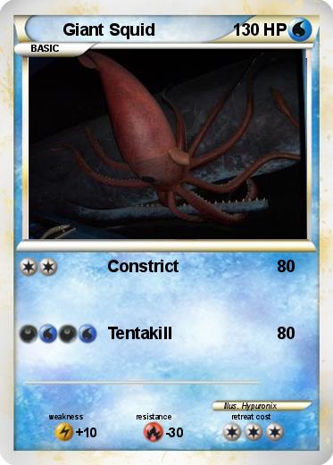 Pokemon Giant Squid