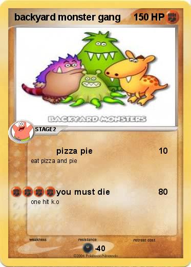 Pokemon backyard monster gang