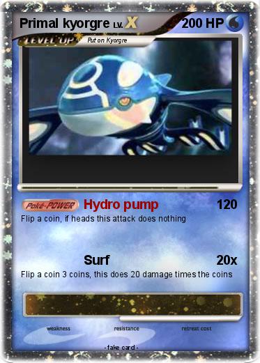 Pokemon Primal kyorgre