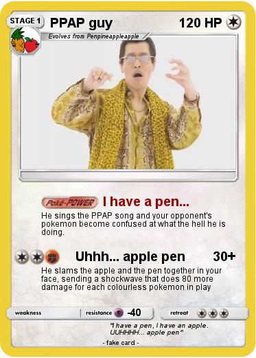 Pokemon PPAP guy