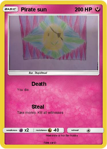 Pokemon Pirate sun