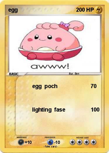 Pokemon egg