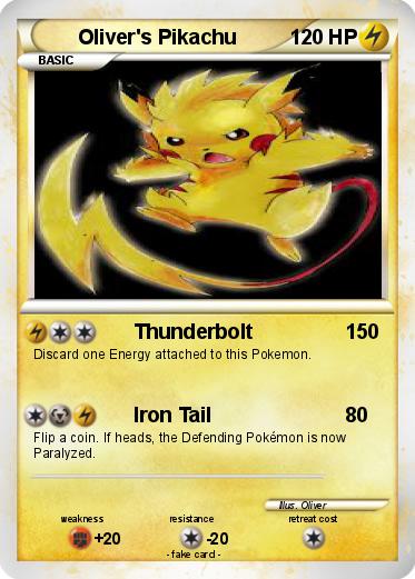 Pokemon Oliver's Pikachu