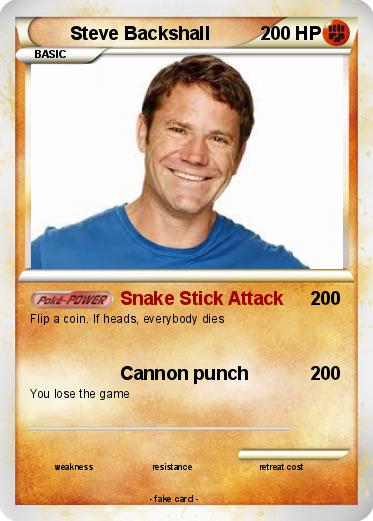 Pokemon Steve Backshall
