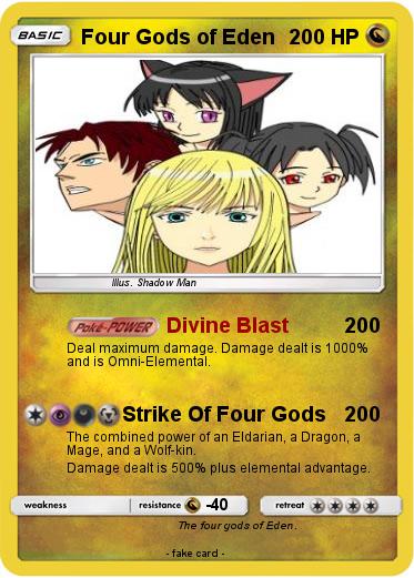 Pokemon Four Gods of Eden