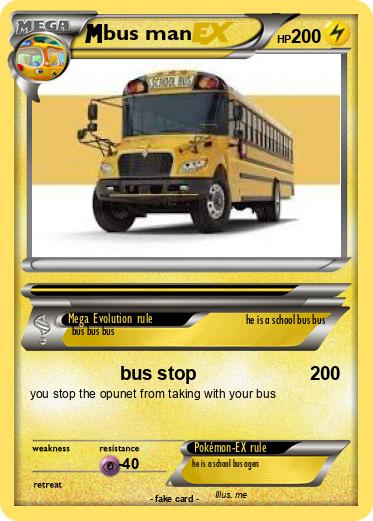 Pokemon bus man