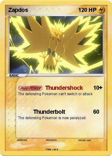 Pokemon Zapdos