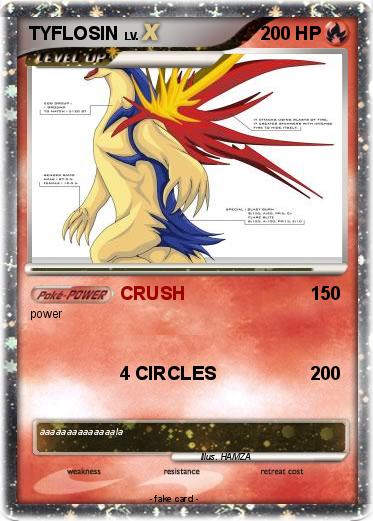 Pokemon TYFLOSIN