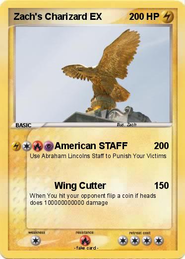 Pokemon Zach's Charizard EX
