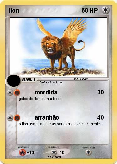 Pokemon lion