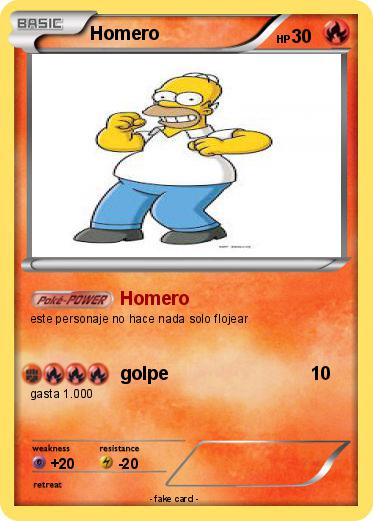 Pokemon Homero