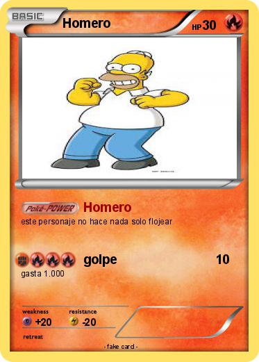 Pokemon Homero