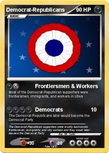 Pokemon Democrat-Republicans
