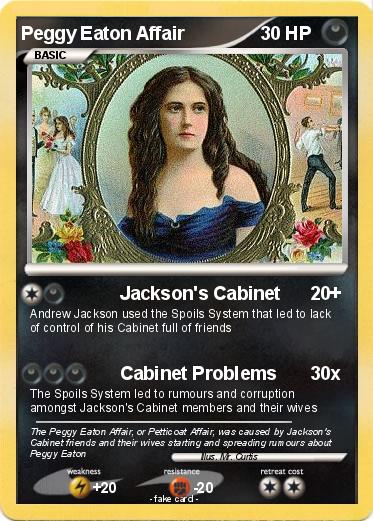 Pokemon Peggy Eaton Affair