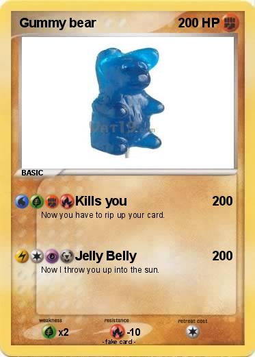 Pokemon Gummy bear