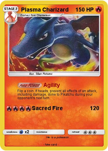 Pokemon Plasma Charizard