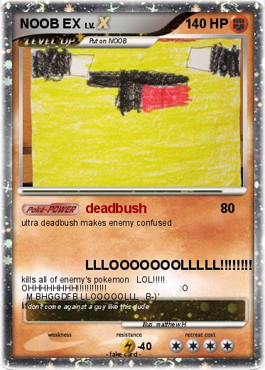Pokemon NOOB EX