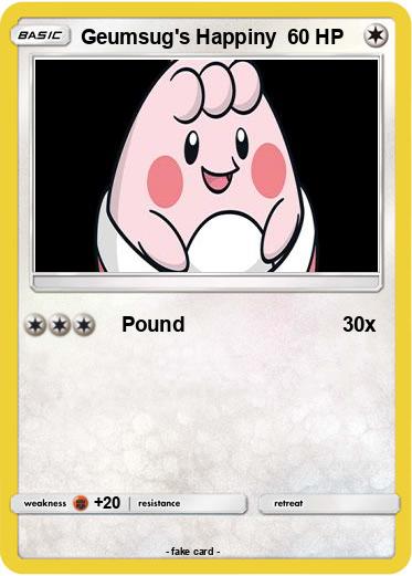 Pokemon Geumsug's Happiny