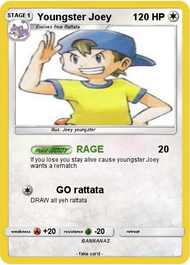 Pokemon Youngster Joey