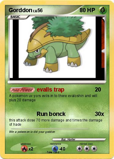 Pokemon Gorddon