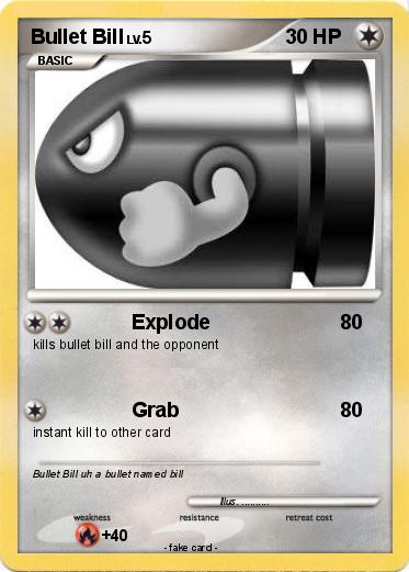 Pokemon Bullet Bill