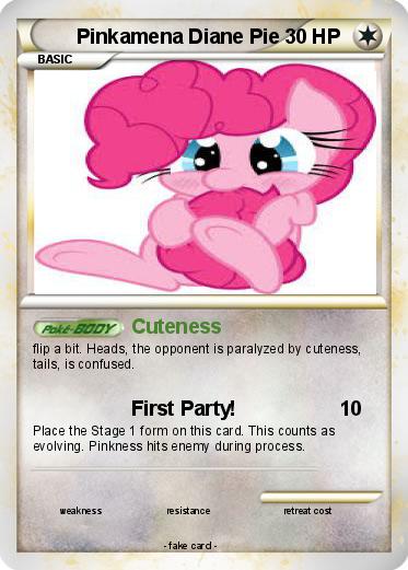 Pokemon Pinkamena Diane Pie