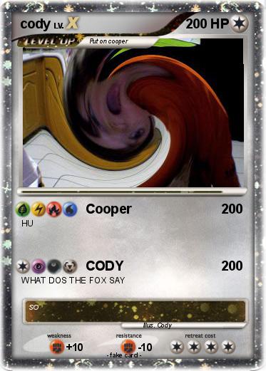 Pokemon cody
