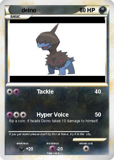 Pokemon deino