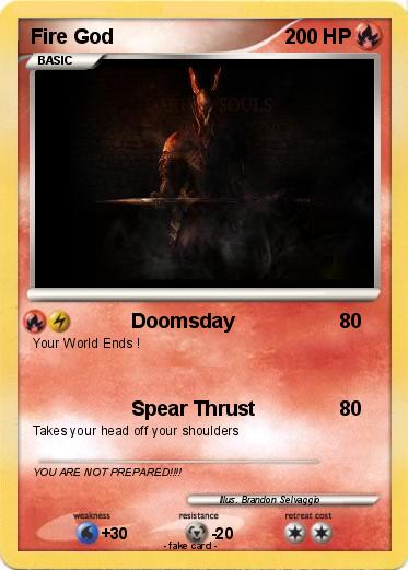 Pokemon Fire God