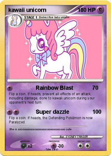 Pokemon kawaii unicorn