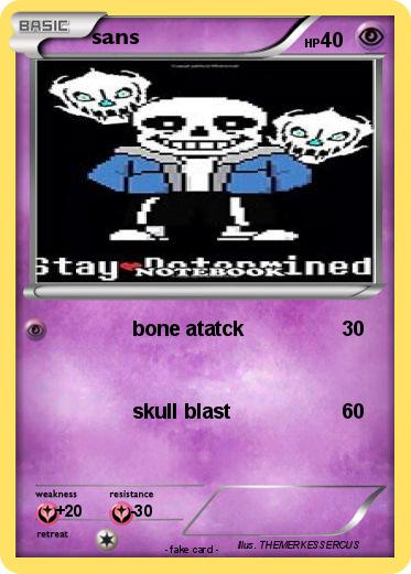Pokemon sans