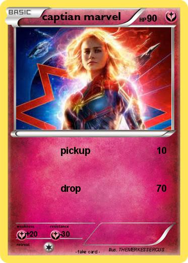 Pokemon captian marvel
