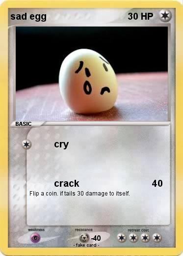 Pokemon sad egg