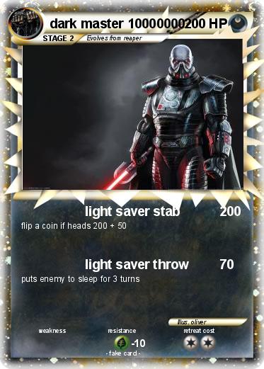 Pokemon dark master 10000000