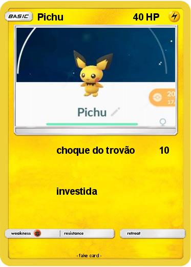 Pokemon Pichu