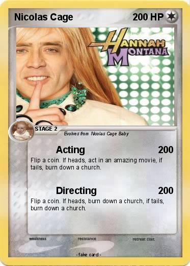 Pokemon Nicolas Cage