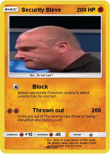 Pokemon Security Steve