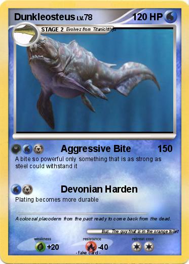 Pokemon Dunkleosteus