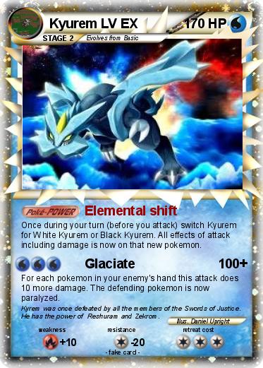 Pokemon Kyurem LV EX