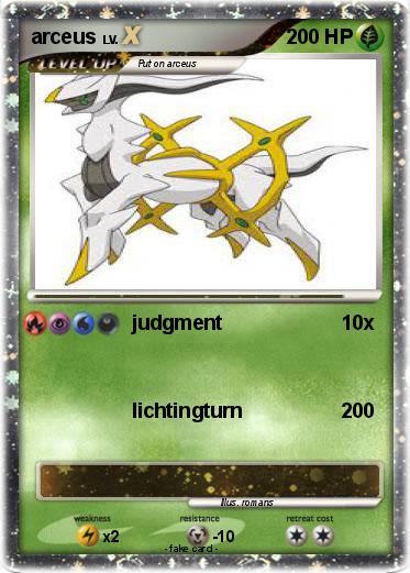 Pokemon arceus